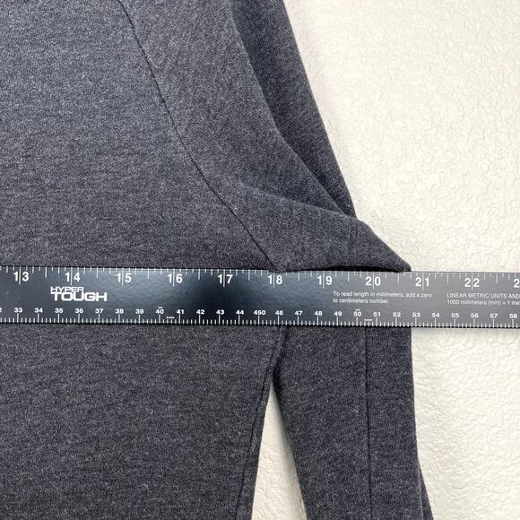 VTG Y2K Stussy Boat Neck Crown Logo Graphic Sweatshirt Gray Small Streetwear - Picture 9 of 10